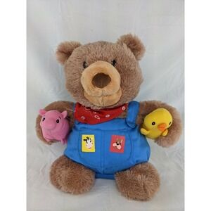Gund Thomas Old MacDonald Bear Plush Animated Musical 12 Inch 4030369 2012